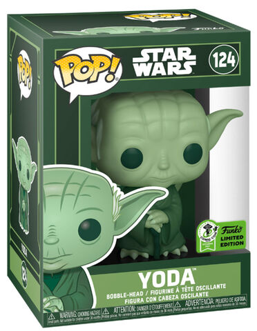 Figurine Funko Pop! N°124 - Star Wars - Yoda Green